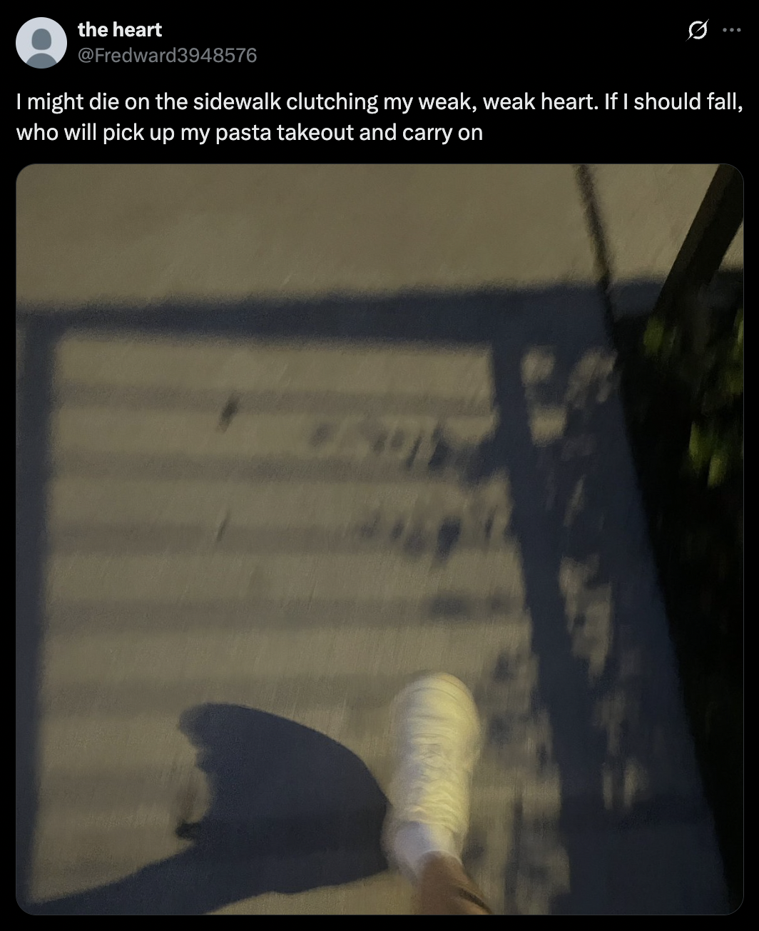 Someone will always be there for the pasta